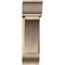 Ekena Millwork Thorton Traditional Rough Sawn Bracket w/ Offset Brace, Douglas Fir, 8"W x 28"D x 28"H BKT0806X28X28THR01RDF - alternate 4